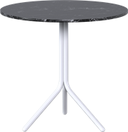 White Poseidon Cafe Table